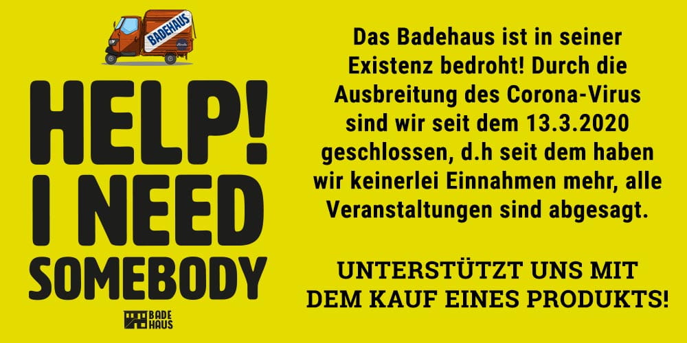 BADEHHAUS Berlin – HELP!