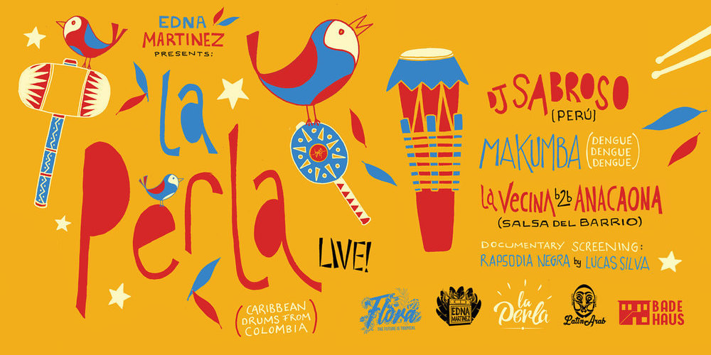 Tickets La Perla Live! (Colombia), presented by Edna Martinez in Berlin