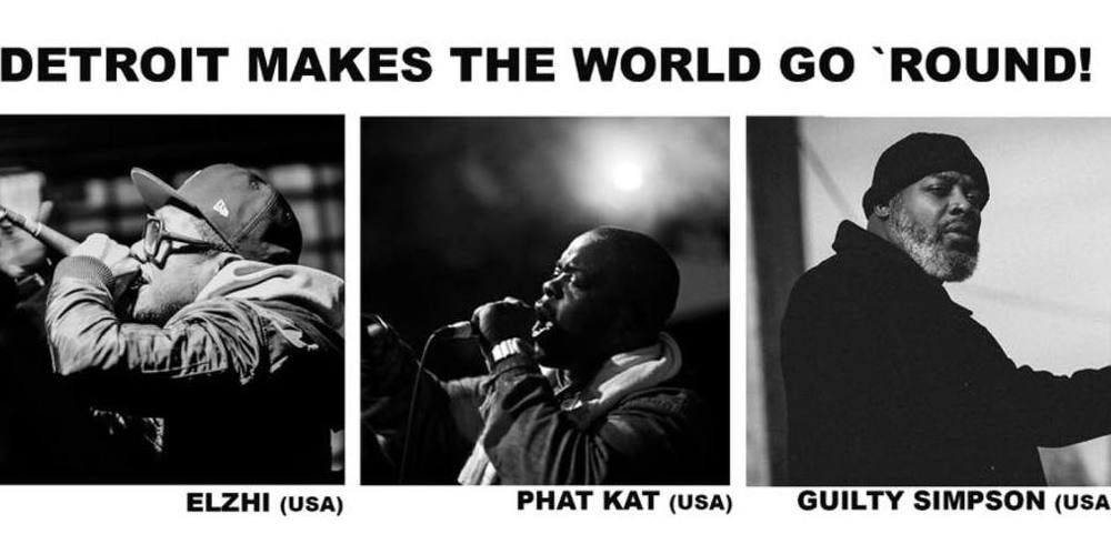 Tickets DETROIT MAKES THE WORLD GO ‘ROUND, feat. ELZHI, GUILTY SIMPSON & PHAT KAT in Berlin