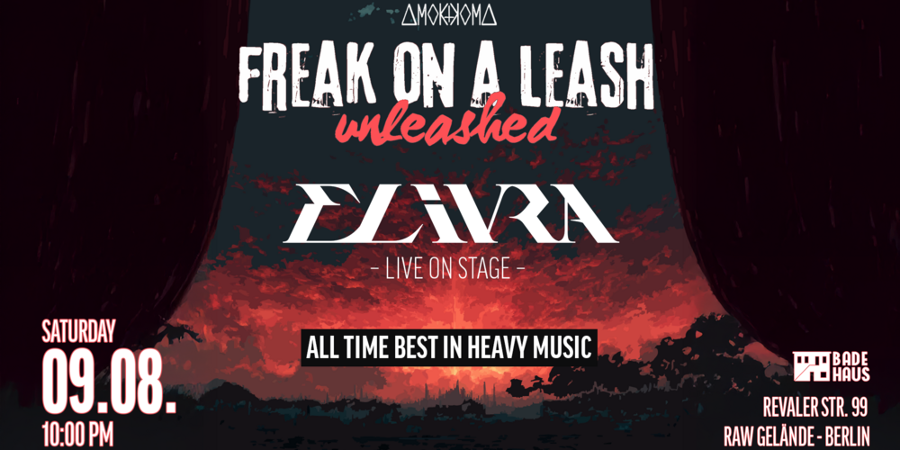 Tickets Freak on a Leash - Unleashed, ELVIRA Live in Berlin