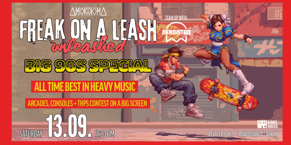 Tickets Freak on a Leash - Unleashed, Big 90s Special! in Berlin
