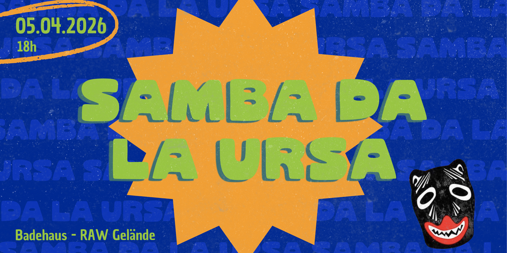 Tickets Samba da La Ursa,  in Berlin