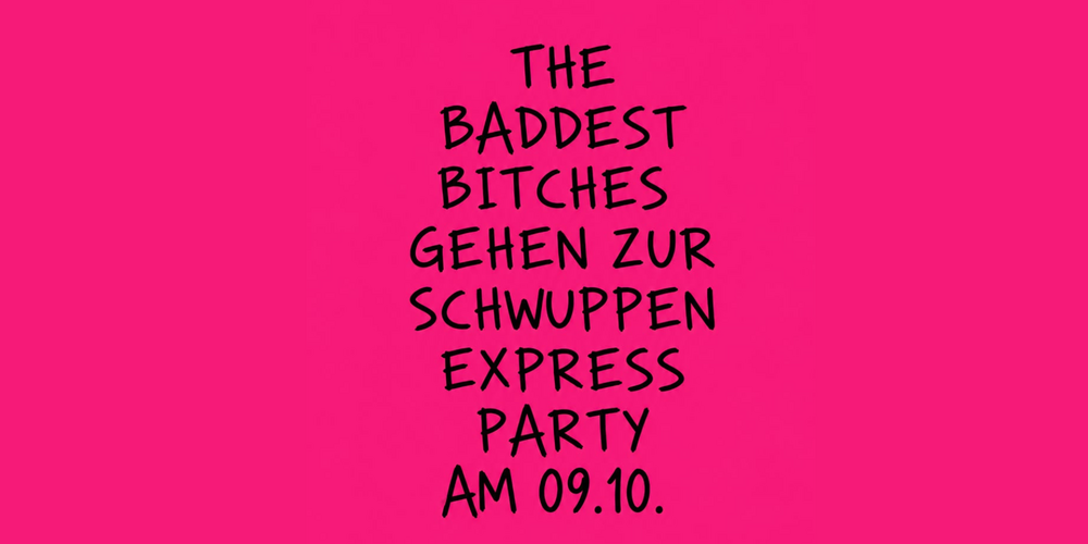 Tickets Schwuppenexpress Party,  in Berlin